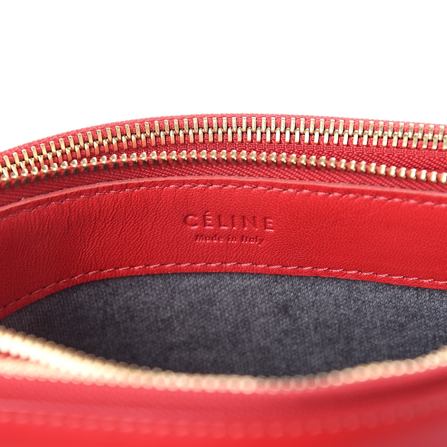 Lambskin Large Trio Crossbody Bag Red