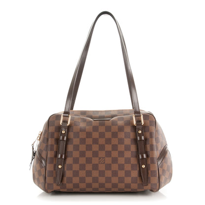 Louis Vuitton Damier Ebene Rivington GM 1 of 8
