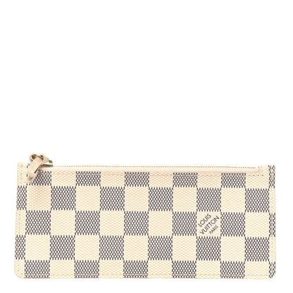 Louis Vuitton Damier Azur Josephine Wallet Zippered Insert 1 of 4