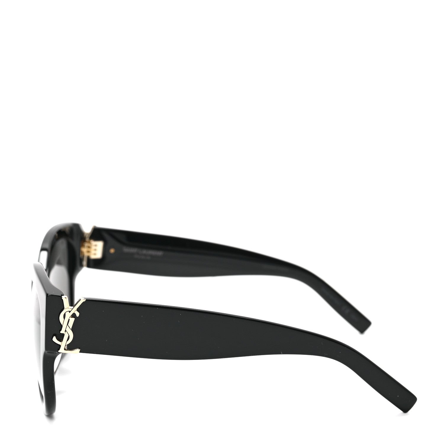 Saint Laurent Acetate Cateye Sunglasses SL M95 F Black 3 of 6