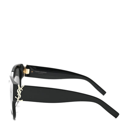 Saint Laurent Acetate Cateye Sunglasses SL M95 F Black 3 of 6