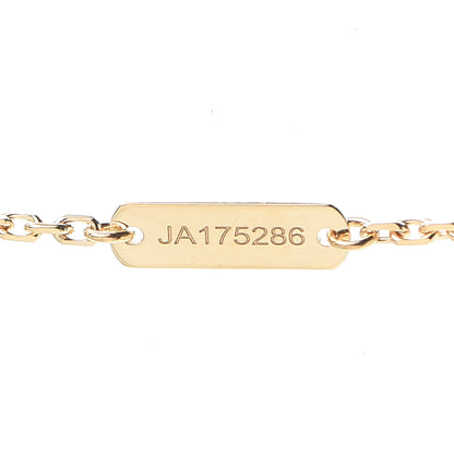 Van Cleef & Arpels 18K Yellow Gold Diamond Yellow Mother of Pearl Vintage Alhambra Pendant Necklace 6 of 8