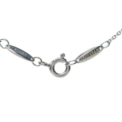 Tiffany Sterling Silver Moonstone Color By The Yard Necklace 4 of 8
