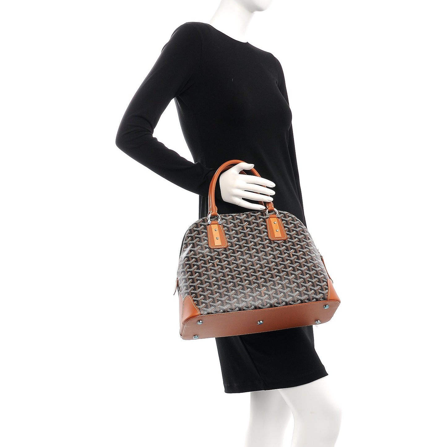 Goyardine Sac Vendome PM Black Gold