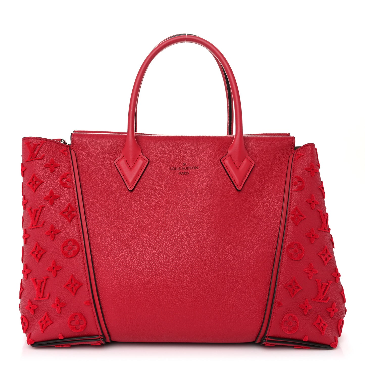 Veau Cachemire Tote W PM Framboise