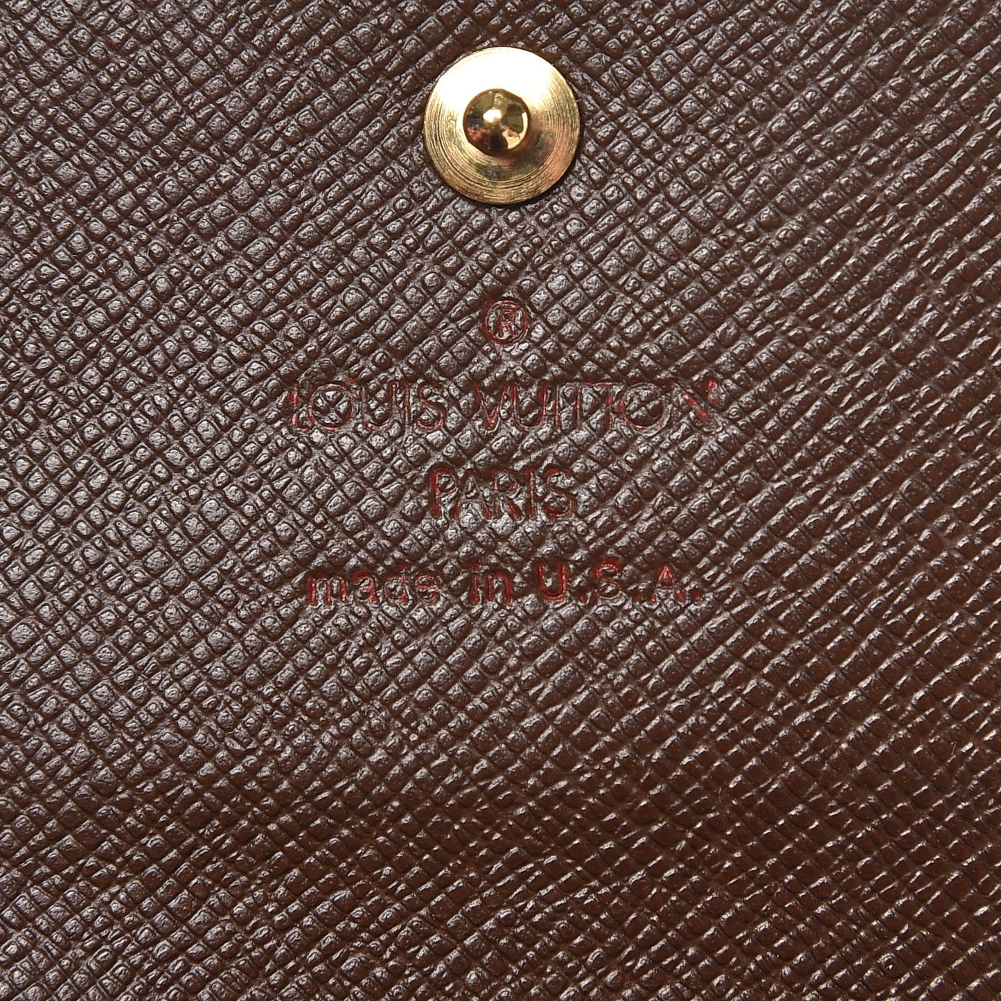 Damier Ebene Elise Wallet