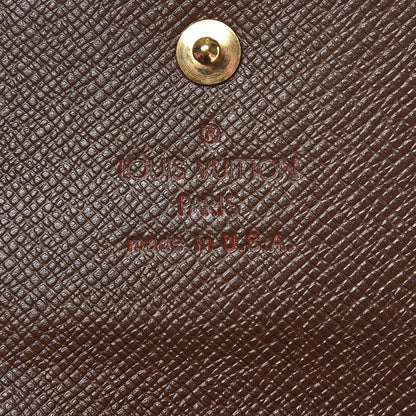 Louis Vuitton Damier Ebene Elise Wallet 6 of 6