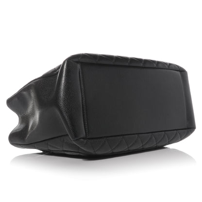 Chanel Caviar Grand Shopping Tote GST Black 4 of 7