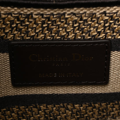 Christian Dior Canvas Medium Mizza Embroidered Lady D-Lite Beige Multicolor 5 of 9