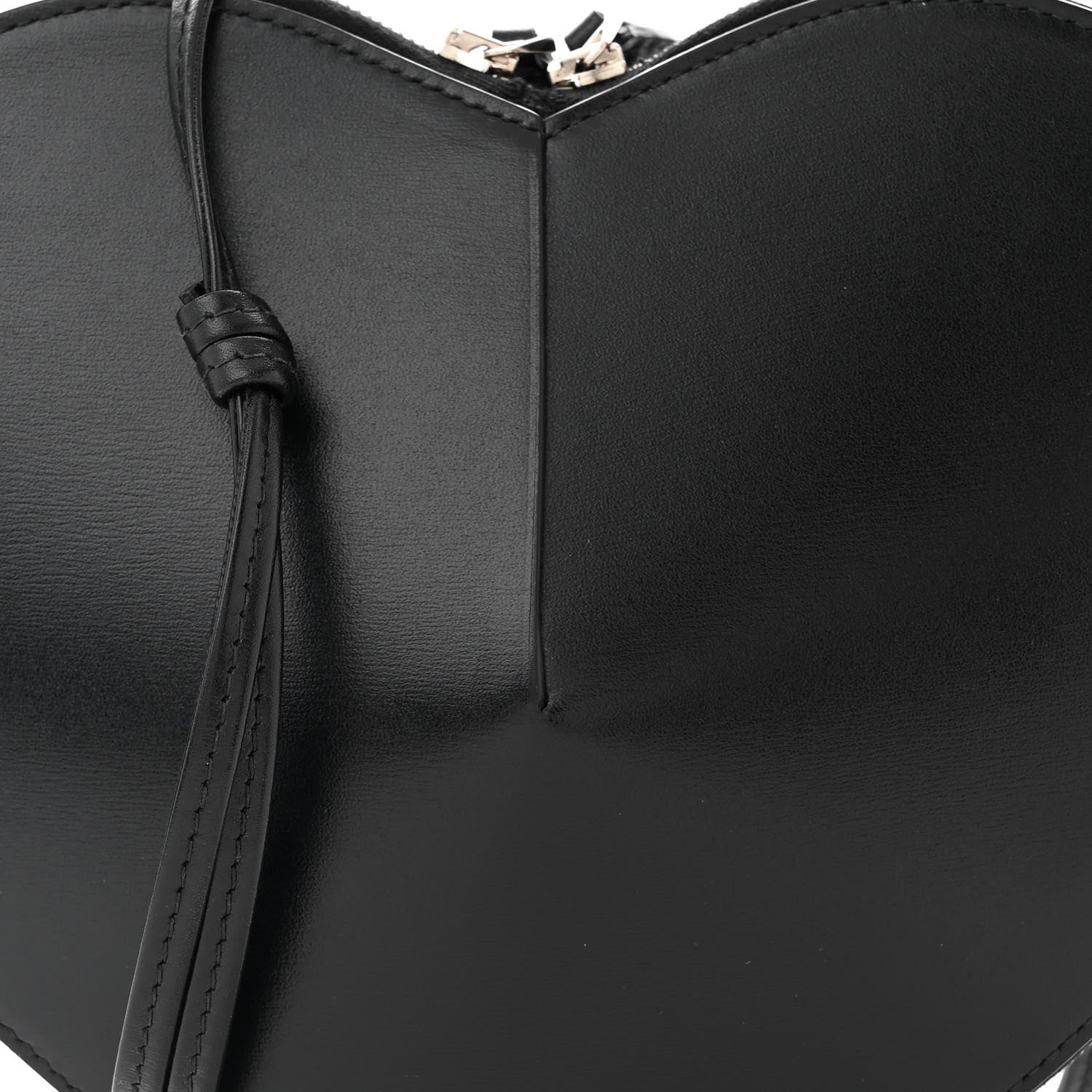 Alaia Calfskin Le Coeur Bag Black 7 of 9