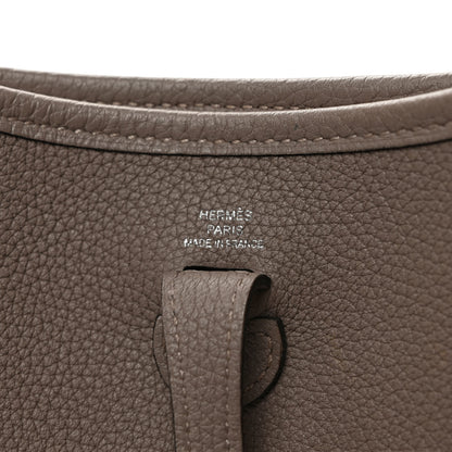 Hermes Taurillon Maurice Evelyne TPM Gris Asphalte 6 of 8