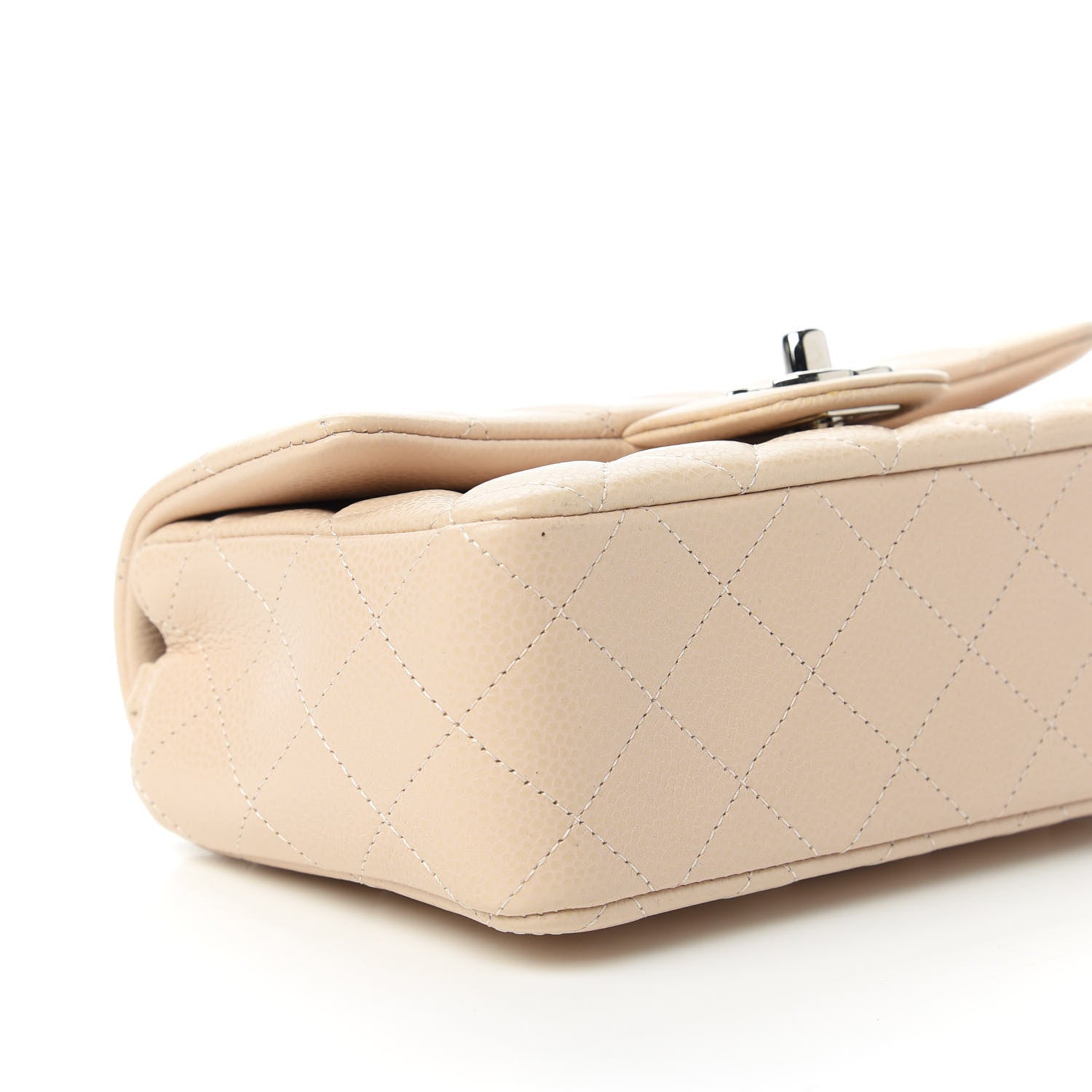 Chanel Caviar Quilted Mini Rectangular Flap Light Pink 6 of 11