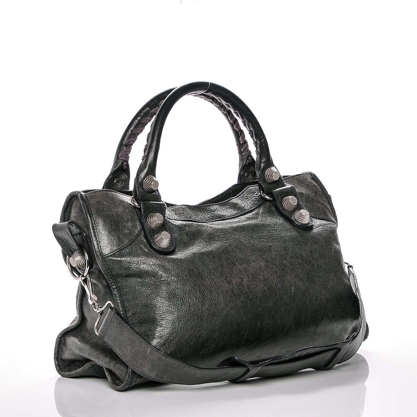 Agneau Giant 21 Silver Hardware City Anthracite