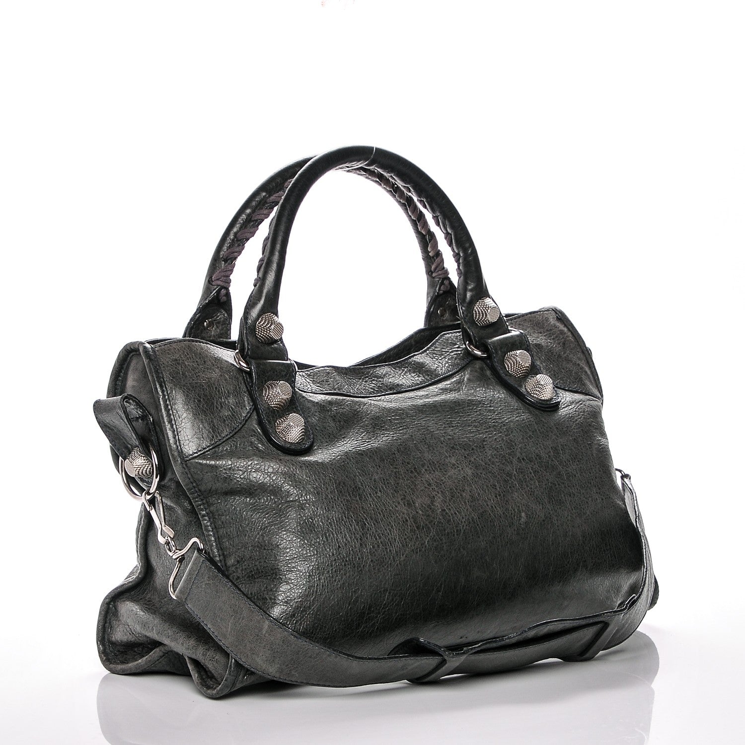 Balenciaga Agneau Giant 21 Silver Hardware City Anthracite 3 of 6