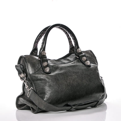 Balenciaga Agneau Giant 21 Silver Hardware City Anthracite 3 of 6