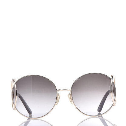 Chloe Jackson Oversized Round Sunglasses CE124S Grey 2 of 8
