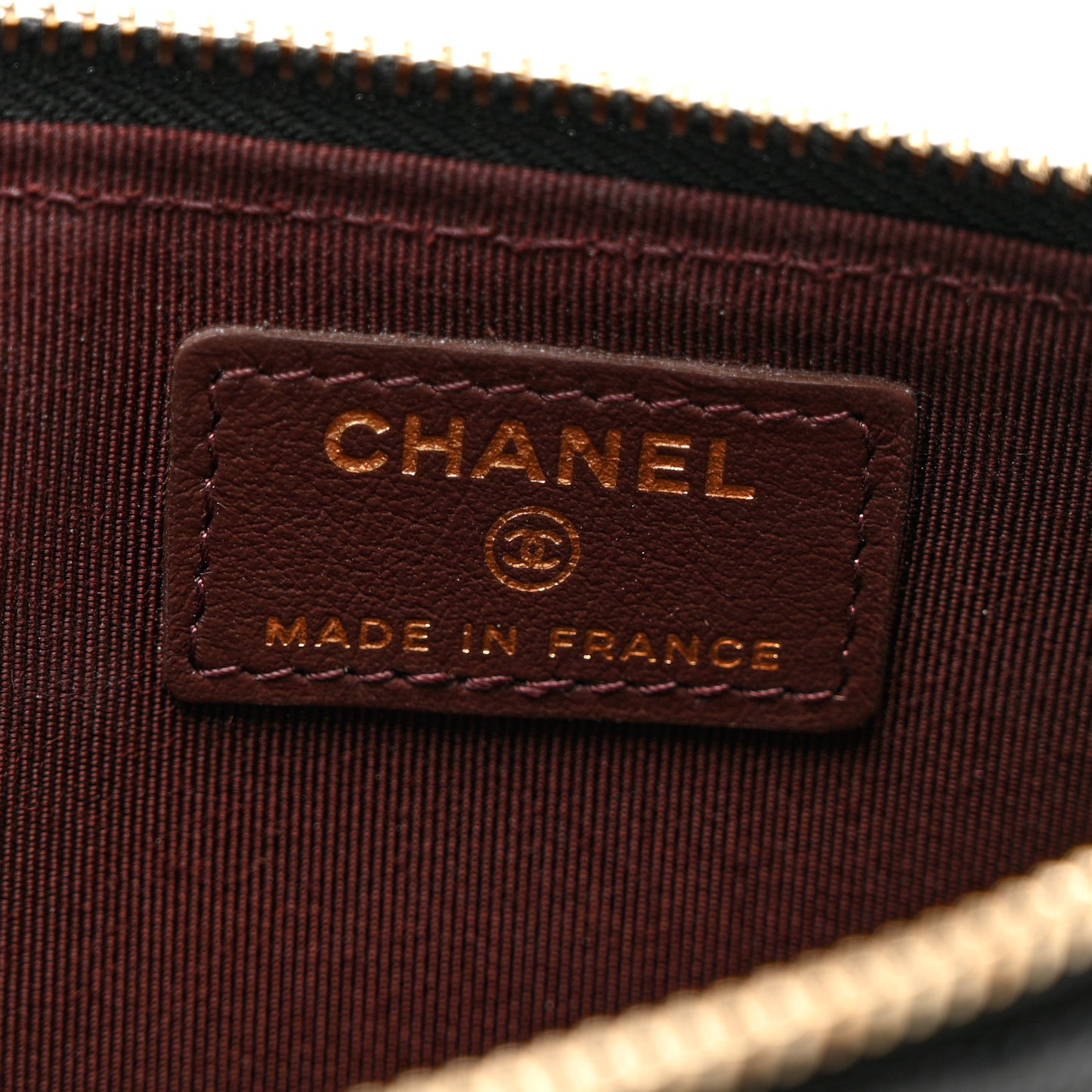 Caviar Quilted Classic iPhone Pouch Black