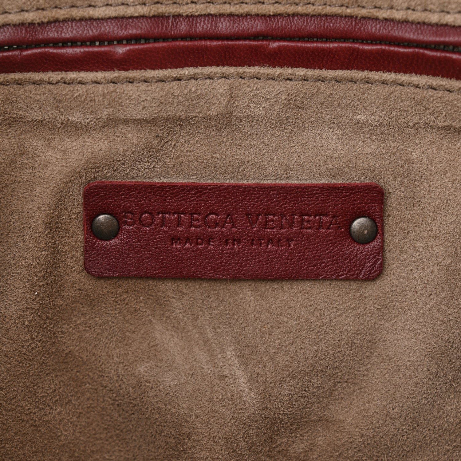 Bottega Veneta Nappa Intrecciato Nodini Crossbody Messenger Bordeaux 6 of 10