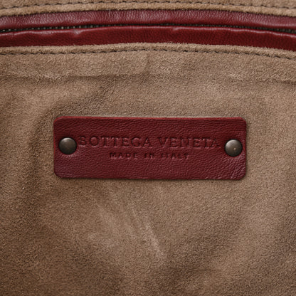Bottega Veneta Nappa Intrecciato Nodini Crossbody Messenger Bordeaux 6 of 10