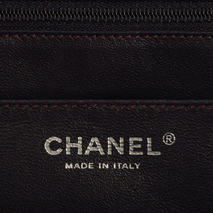 Chanel Patent Quilted Jumbo Single Flap Dark Purple 6 of 7