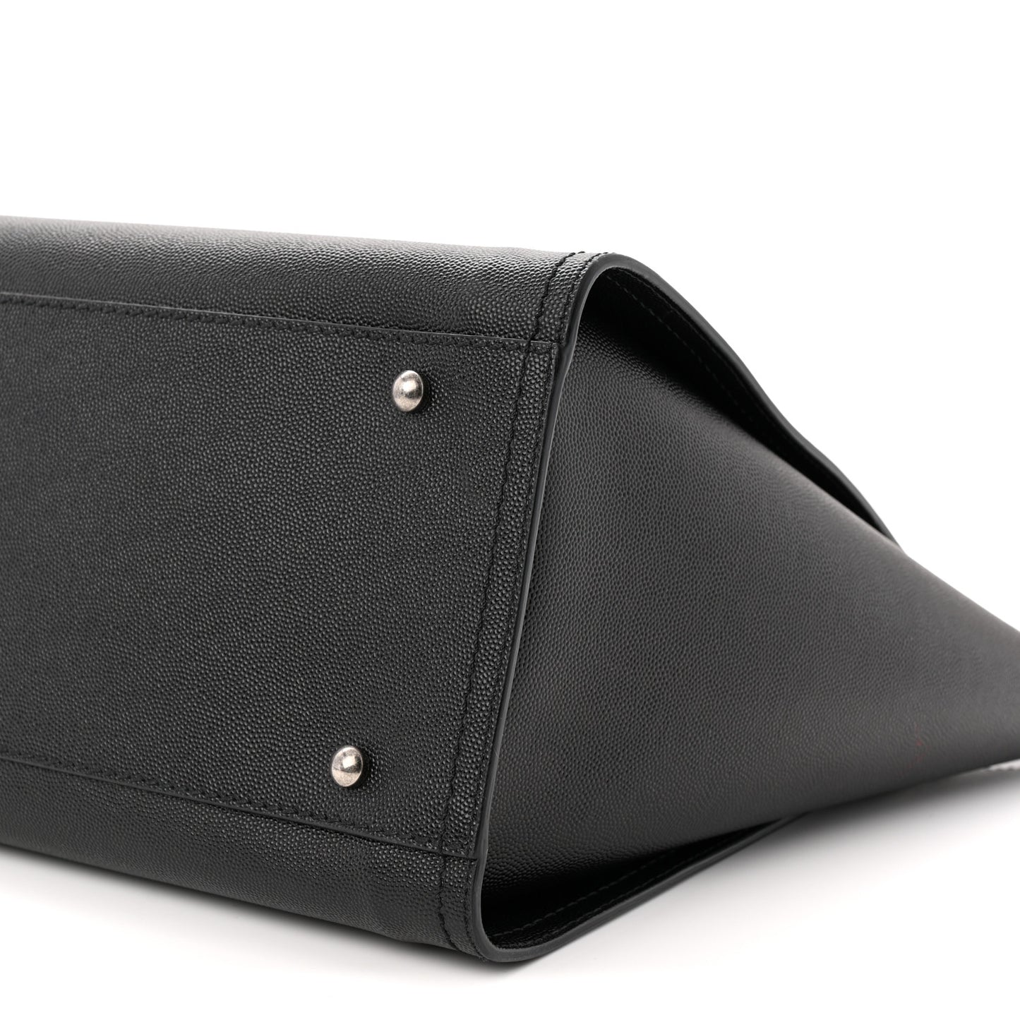 Caviar Small Studded Deauville Tote Black