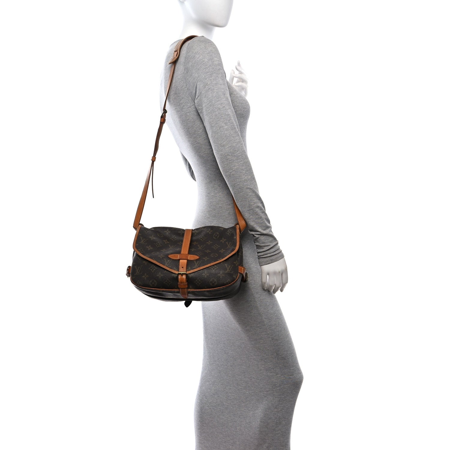Louis Vuitton Monogram Saumur 30 2 of 12