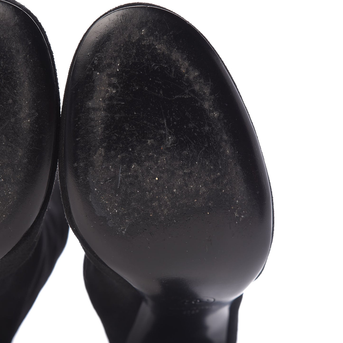 Suede Short Boots 38 Black