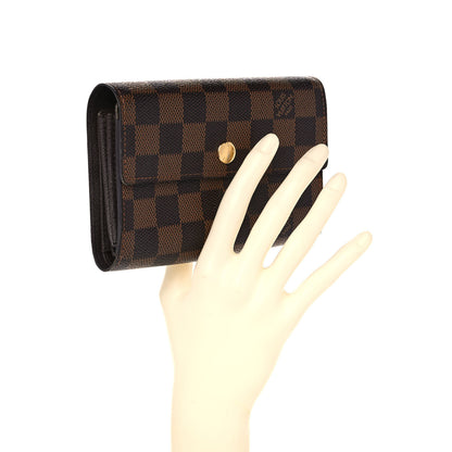 Louis Vuitton Damier Ebene Alexandra Wallet 2 of 14