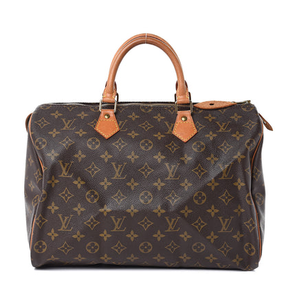 Louis Vuitton Monogram Speedy 35 1 of 12