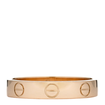 Cartier 18K Yellow Gold 3.5mm LOVE Wedding Band Ring 52 6 3 of 5