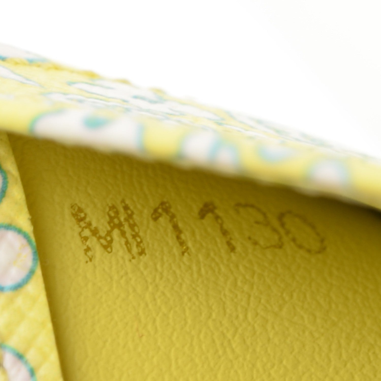 Louis Vuitton Monogram Fleuri Insolite Wallet PM Yellow 7 of 7