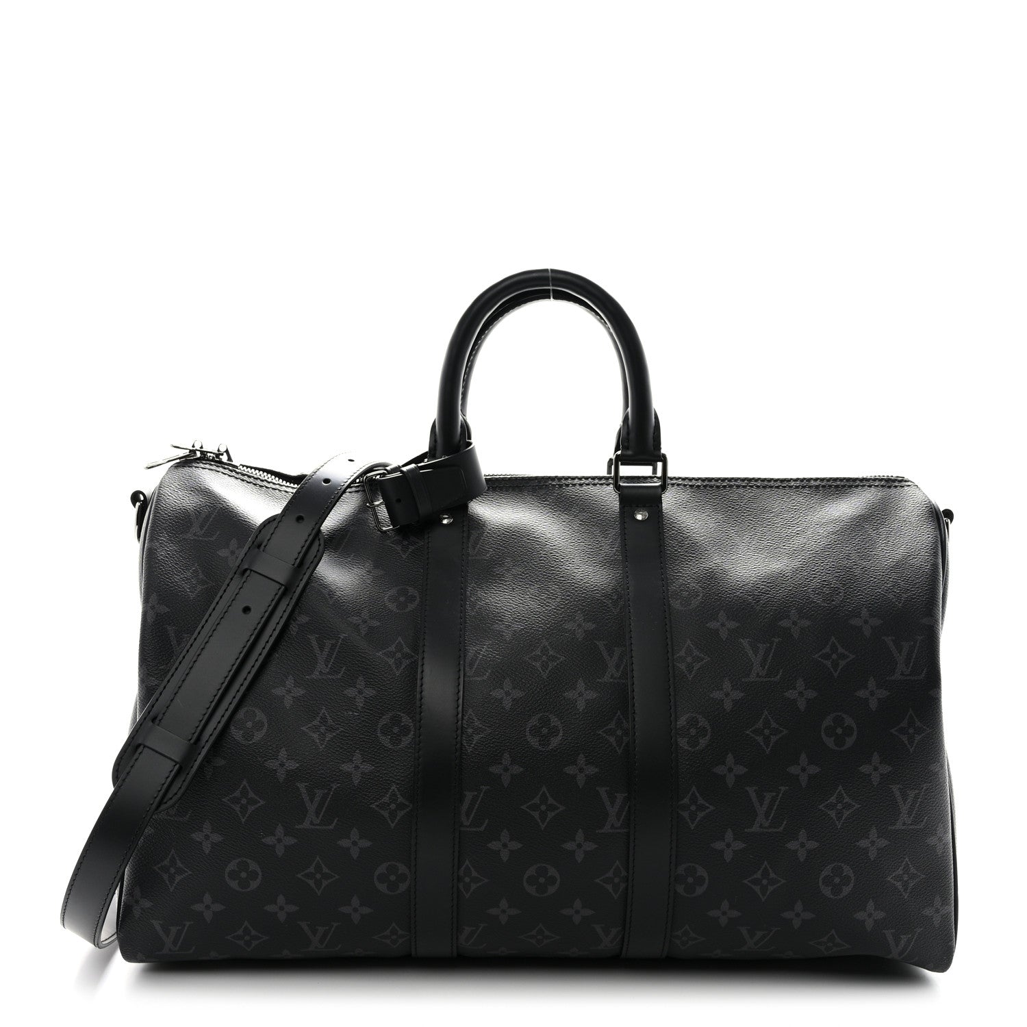 Louis Vuitton Monogram Eclipse Keepall Bandouliere 45 1 of 10