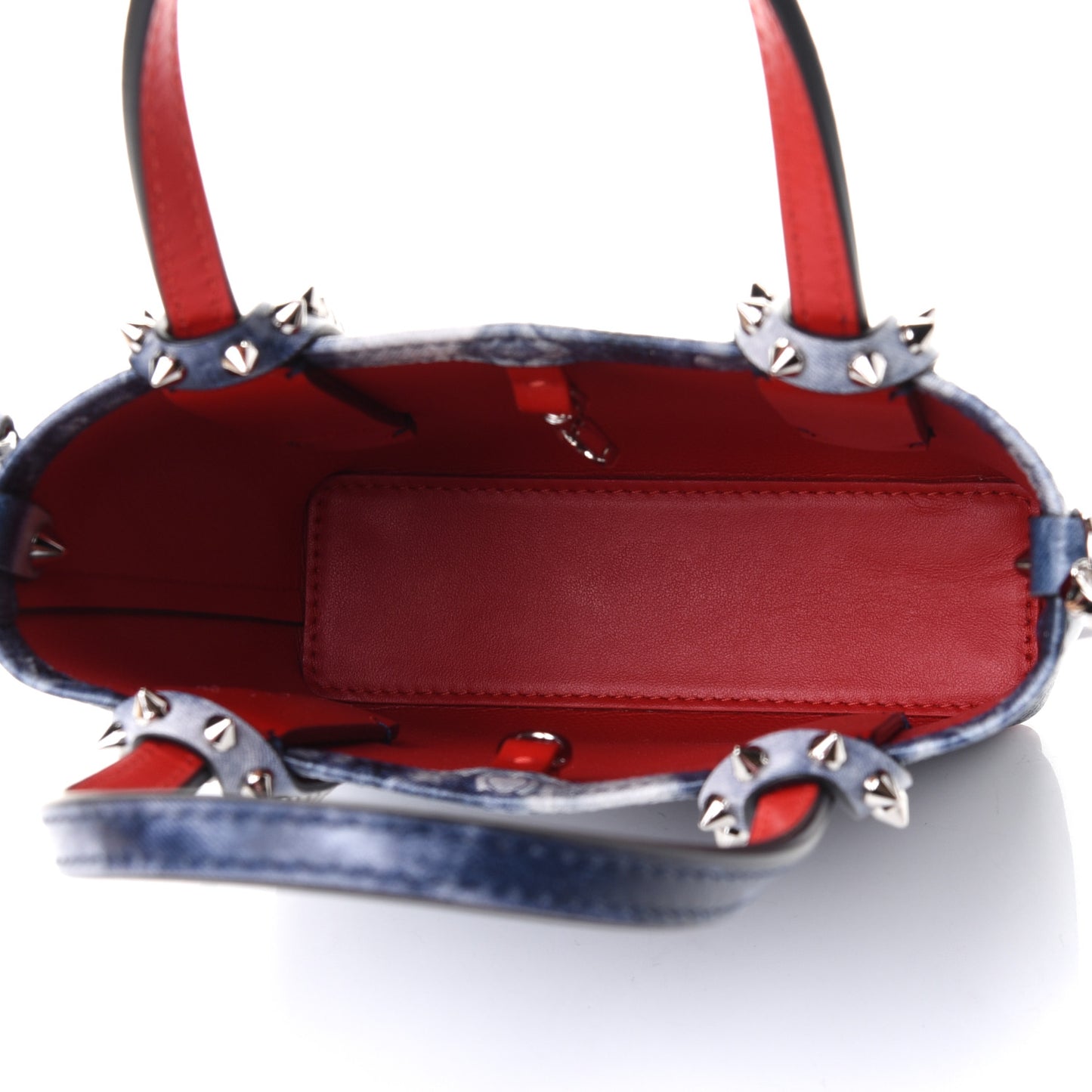 Calfskin Punk Mini North South Cabata Tote Multi