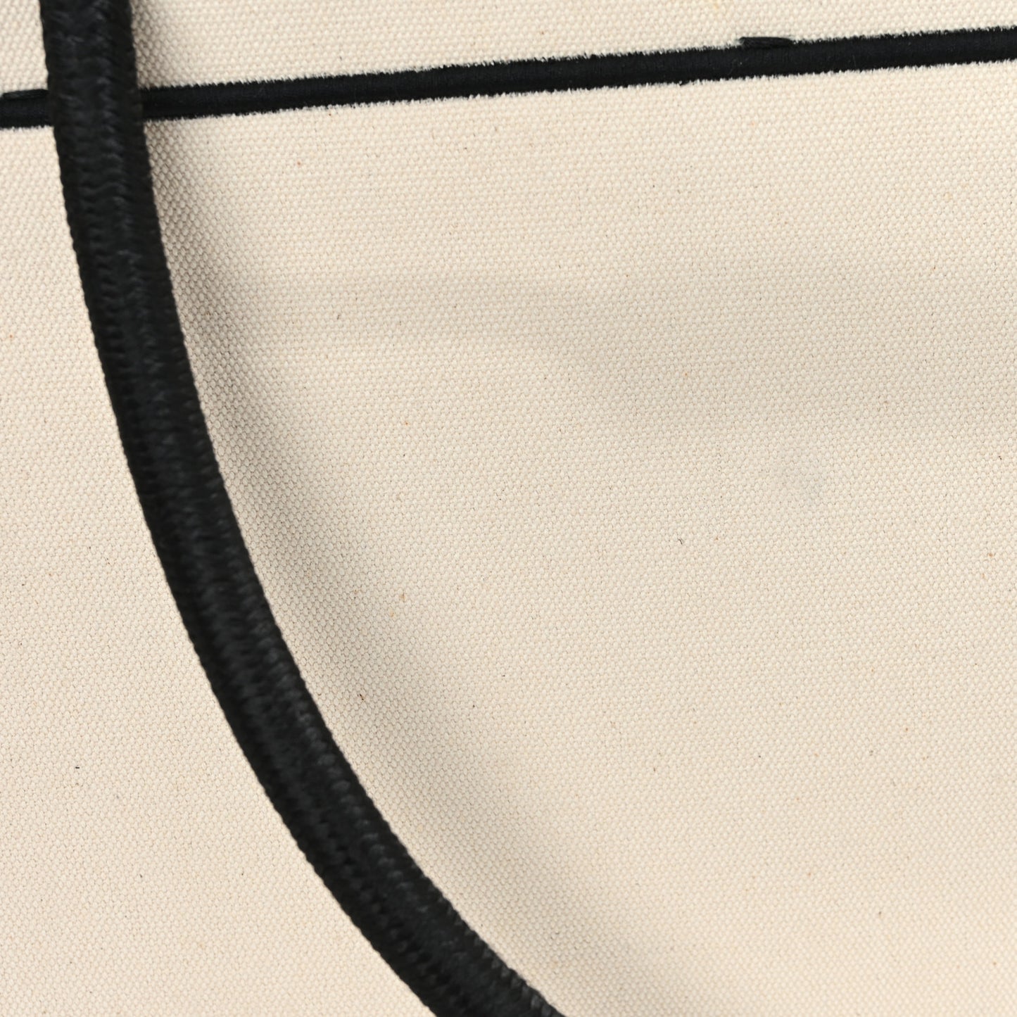 Canvas Logo Large Shopping Tote Grezzo Black