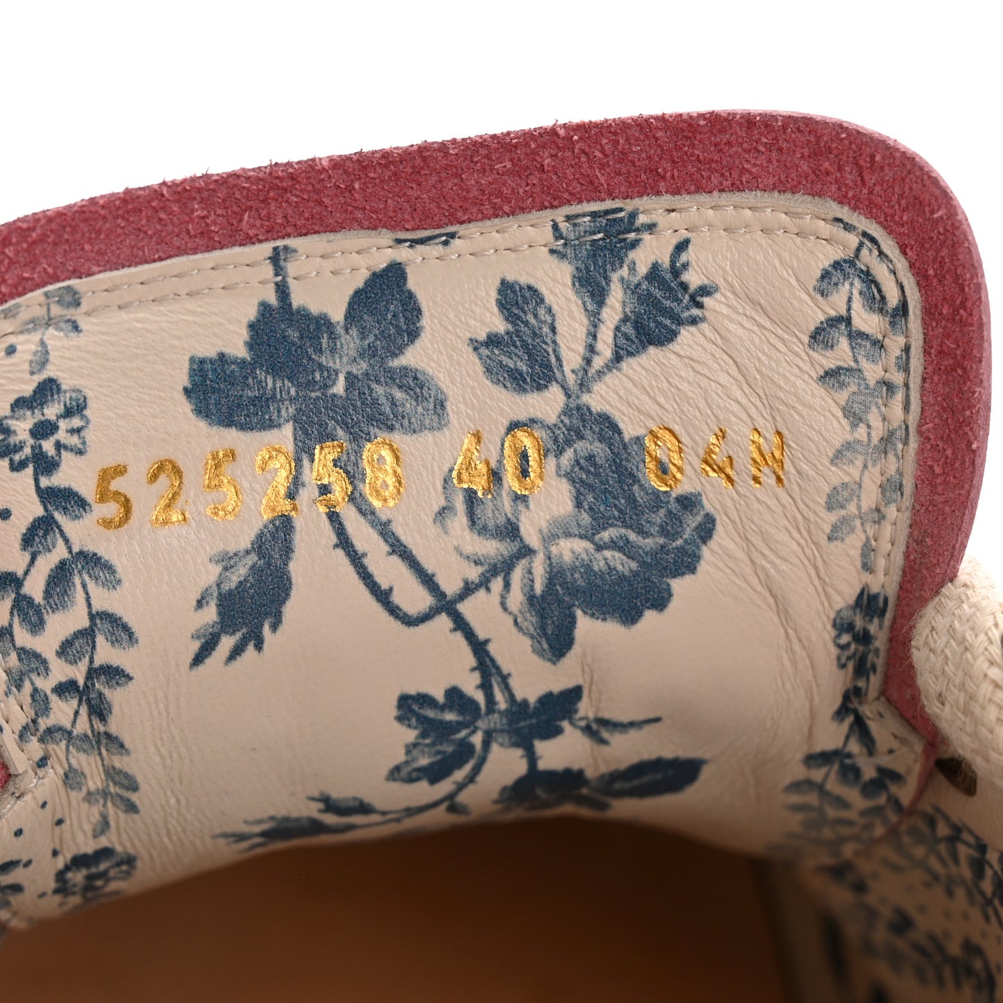 Suede Monogram Web Womens Falacer Sneakers 40 Nocciola Beige Mystic White Hibiscus Red