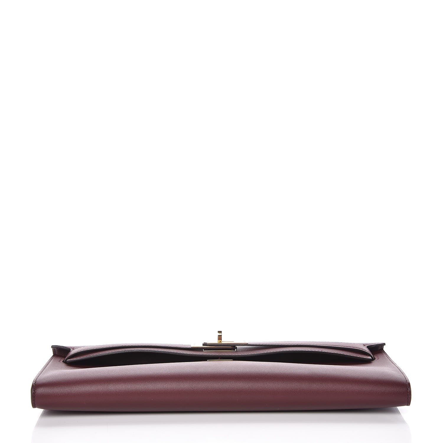 Hermes Swift Kelly Cut Clutch Pochette Bordeaux 6 of 27