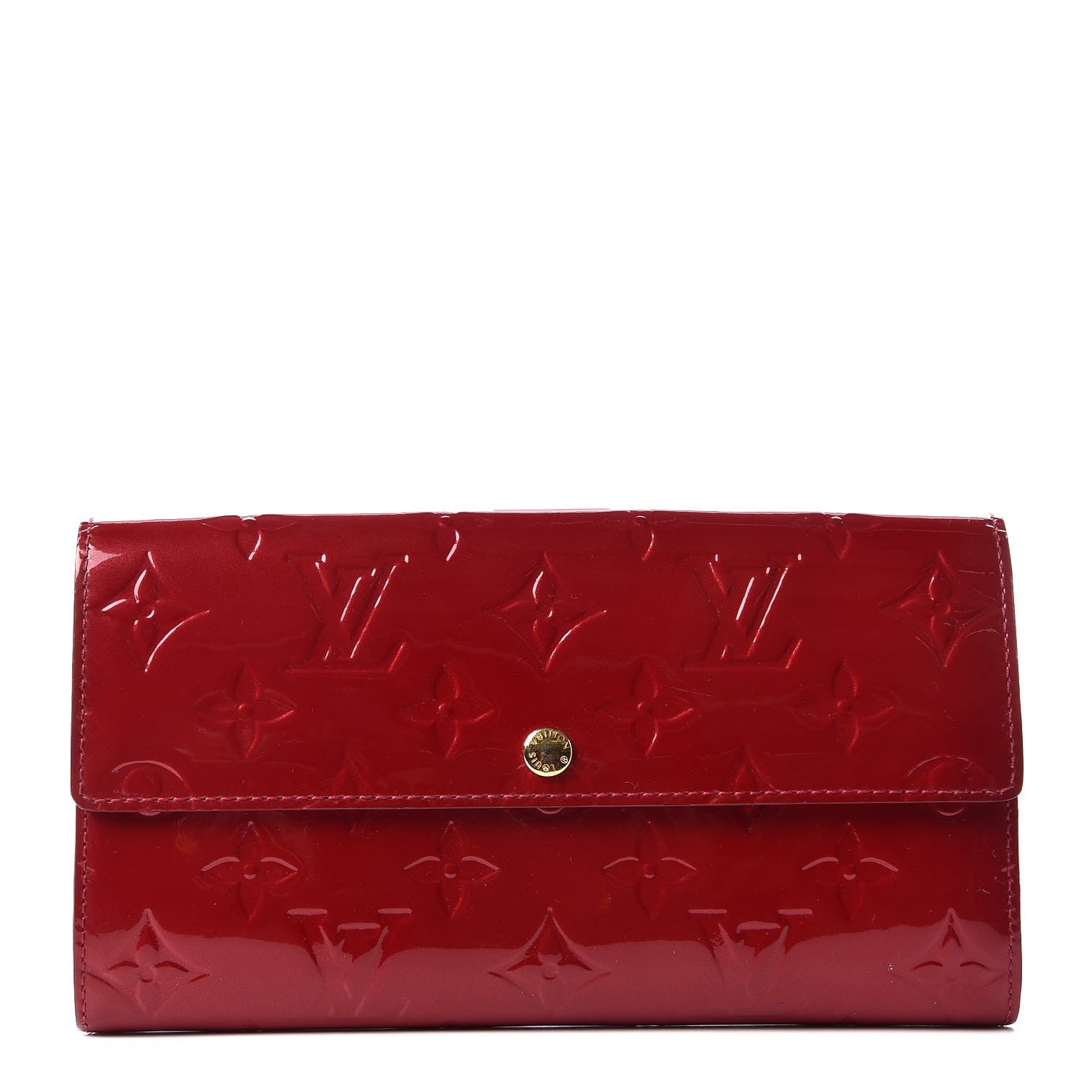 Louis Vuitton Vernis Sarah Wallet Pomme D'Amour 1 of 8