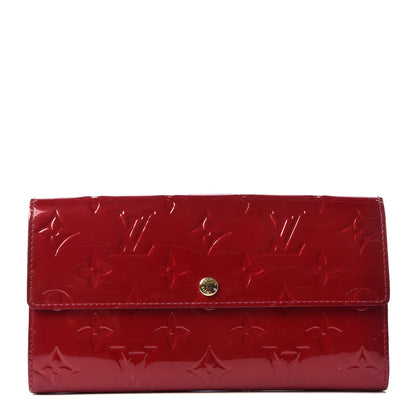 Louis Vuitton Vernis Sarah Wallet Pomme D'Amour 1 of 8