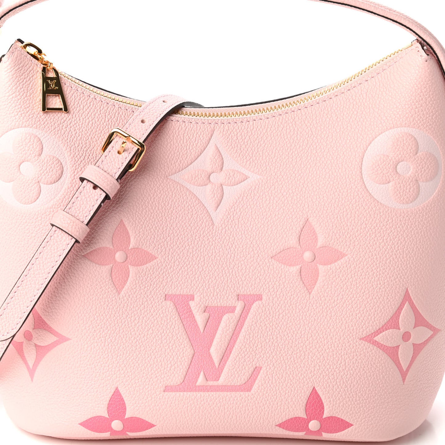 Empreinte Monogram Giant By The Pool Marshmallow Hobo PM Bouton De Rose
