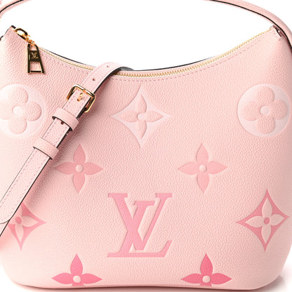 Louis Vuitton Empreinte Monogram Giant By The Pool Marshmallow Hobo PM Bouton De Rose 10 of 11