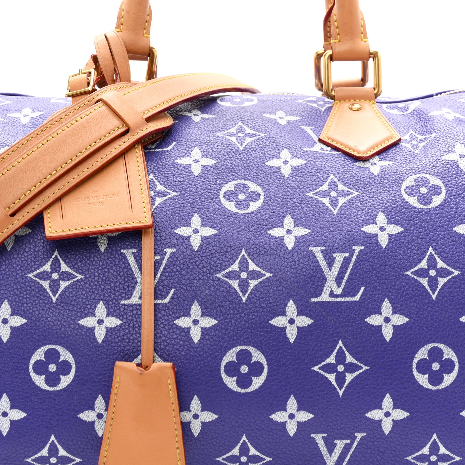 Louis Vuitton Calfskin Monogram Speedy P9 Bandouliere 40 Amethyst 8 of 12