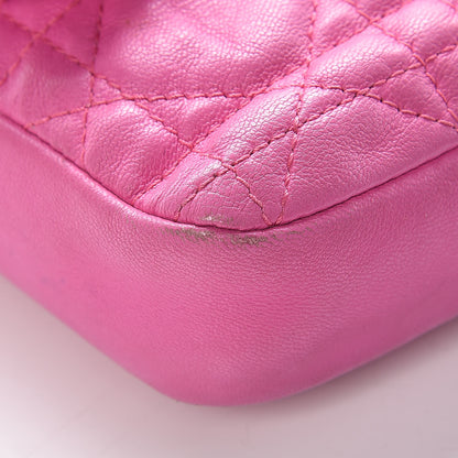 Christian Dior Lambskin Cannage New Lock Pouch Rose Sorbet 8 of 15