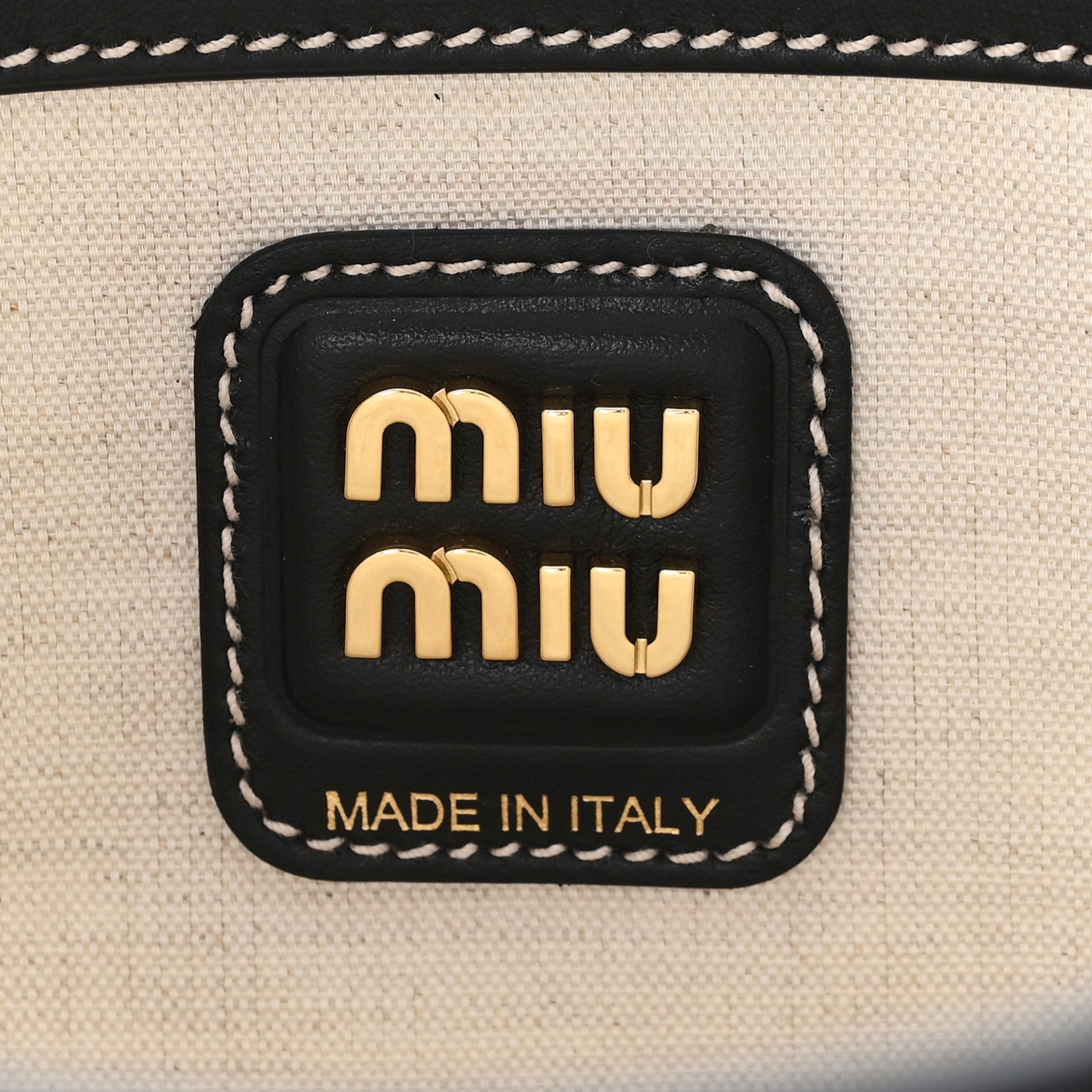 Miu Miu Nappa Ivy Bag Black 6 of 9