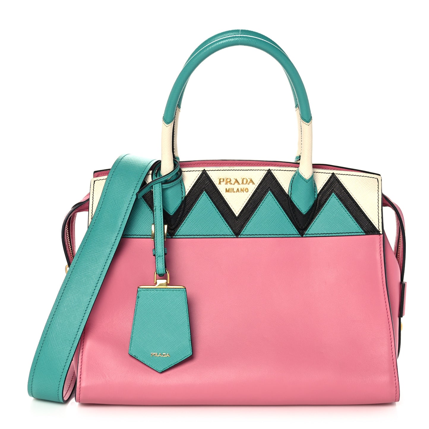City Calf Saffiano Medium Esplanade Tote Begonia Giad