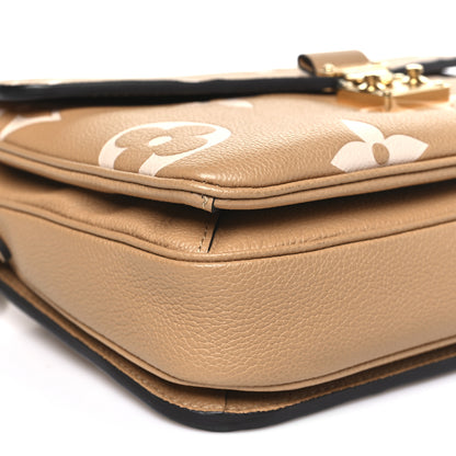 Louis Vuitton Empreinte Monogram Giant Pochette Metis Arizona Beige 8 of 9