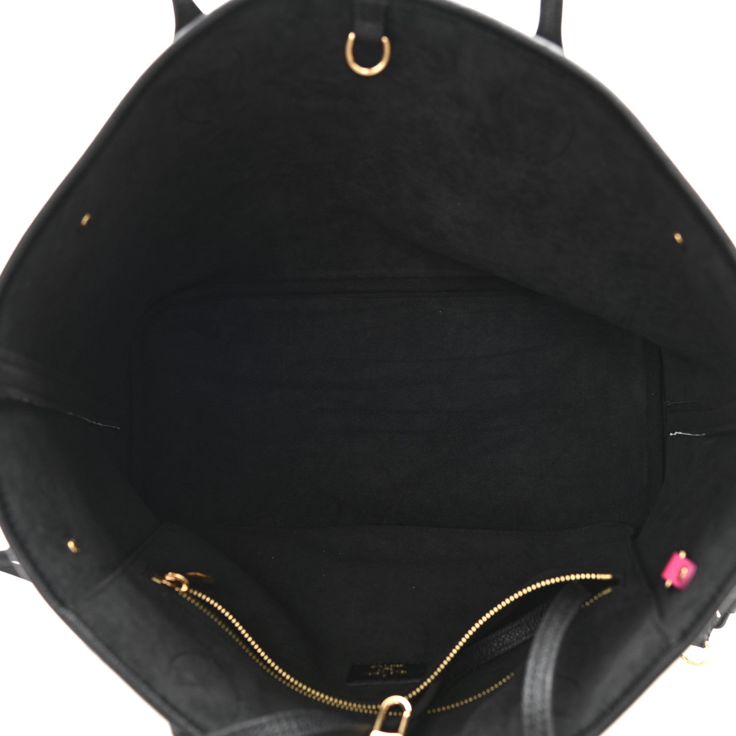 Louis Vuitton Empreinte Spring In The City Neverfull MM Black White Pink 5 of 9