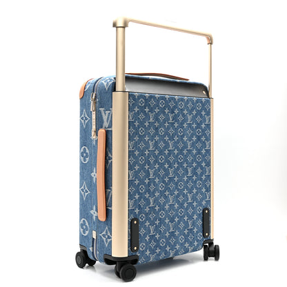 Louis Vuitton Monogram Denim Horizon 55 Blue 2 of 12