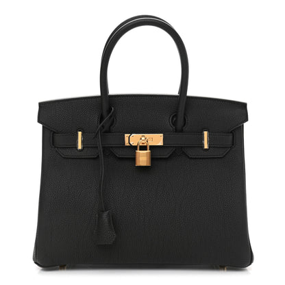 Hermes Togo Birkin 30 Black 1 of 11