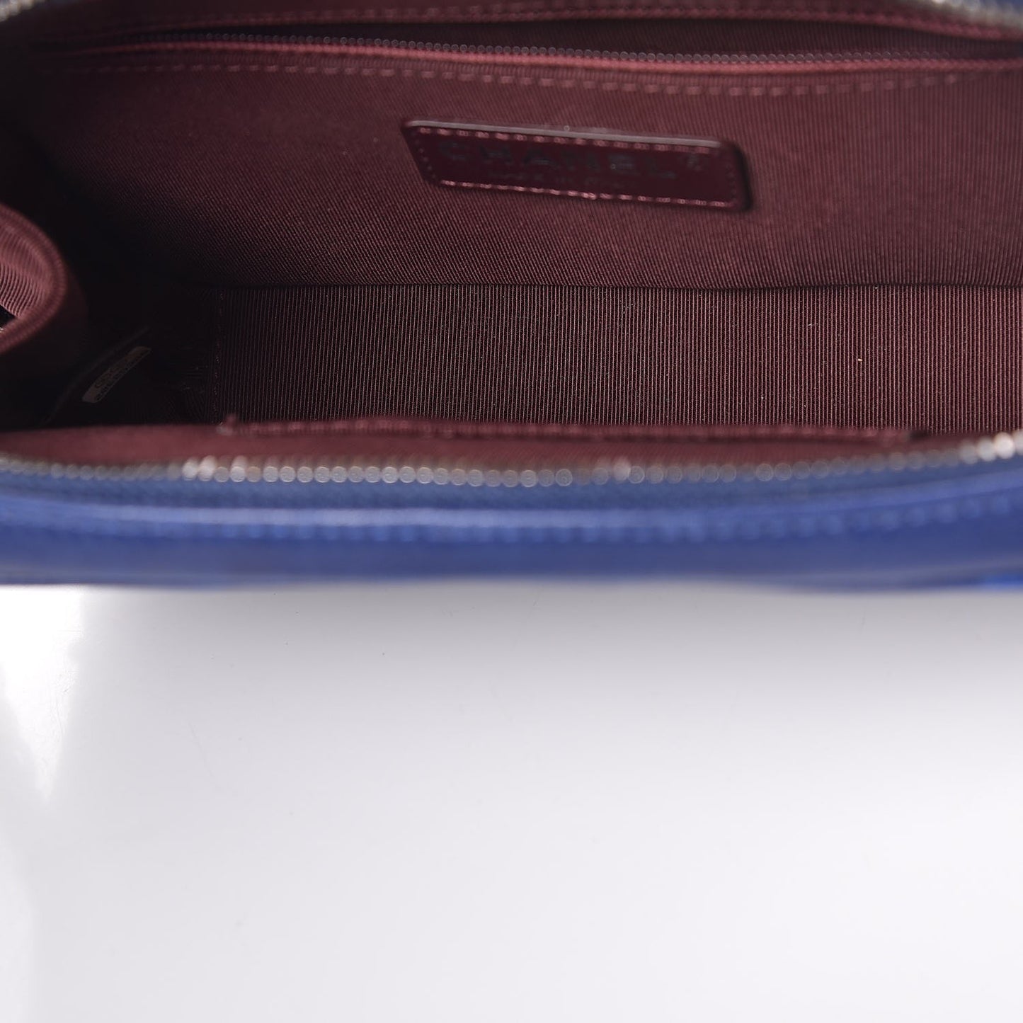 Lambskin Small Coco Boy Camera Case Blue
