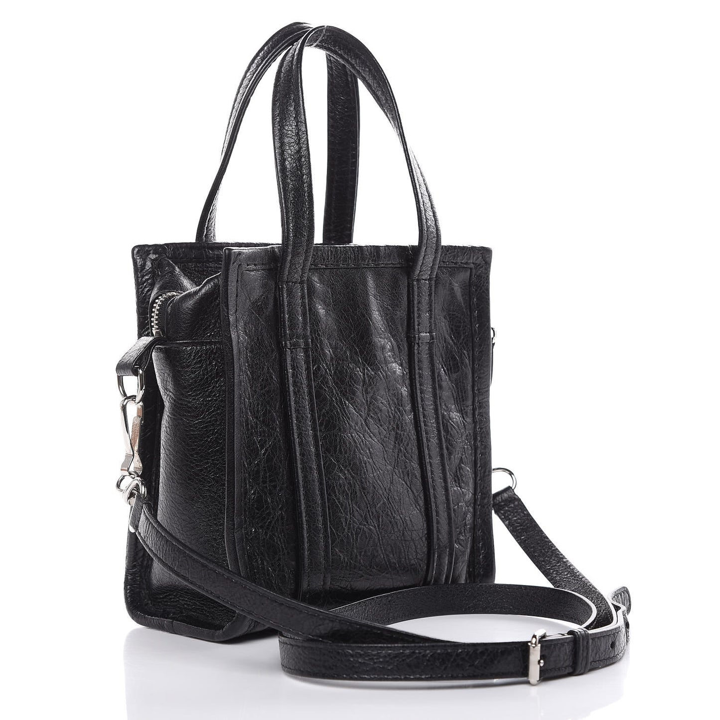 Agneau XXS Bazar Shopper Tote Black